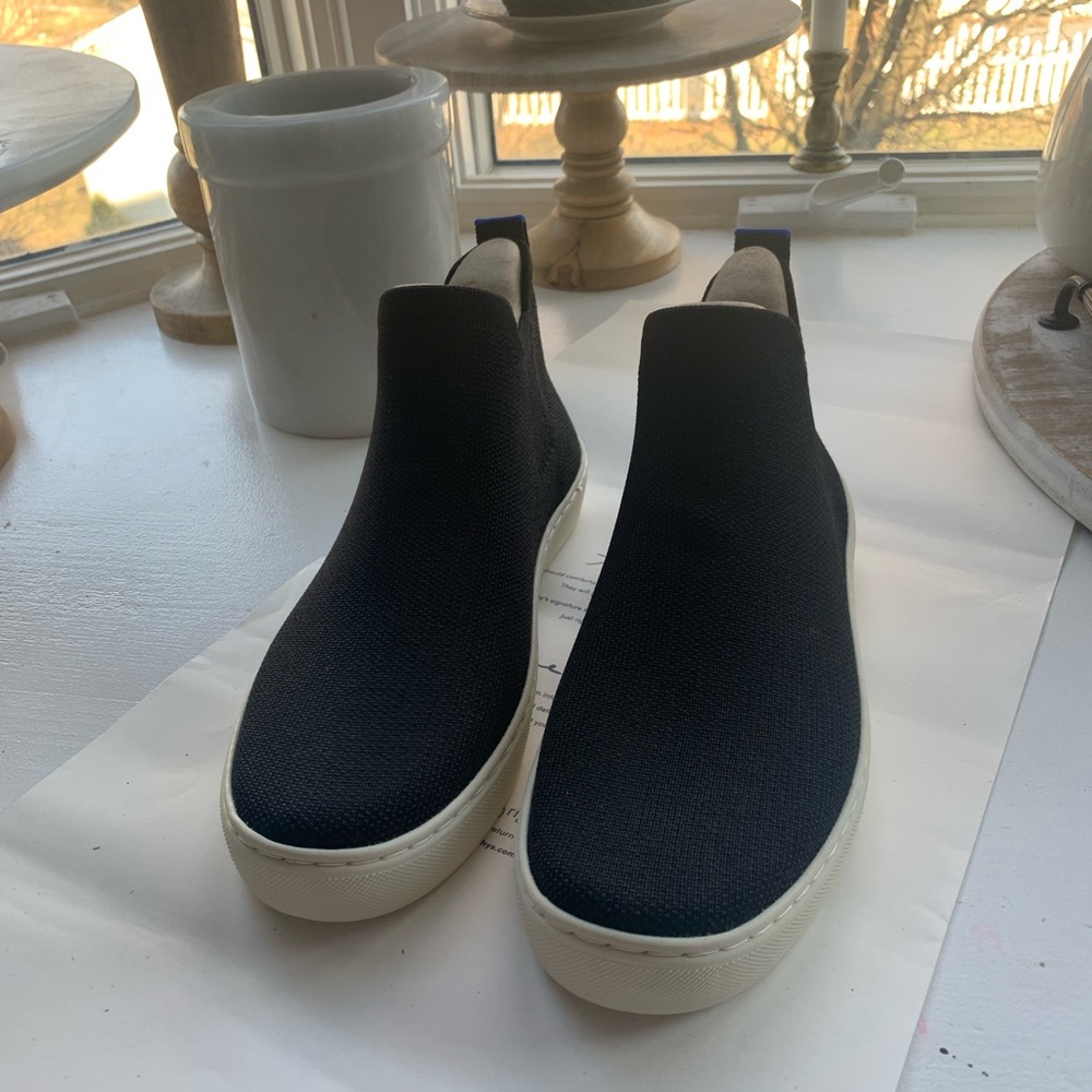 Brand New Black Rothy’s Ankle Boots